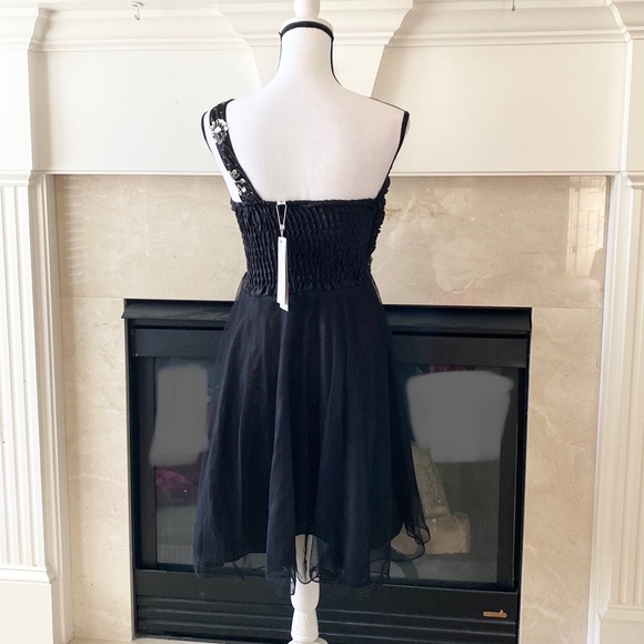 💖One-shoulder black dress✨ - Picture 3 of 9